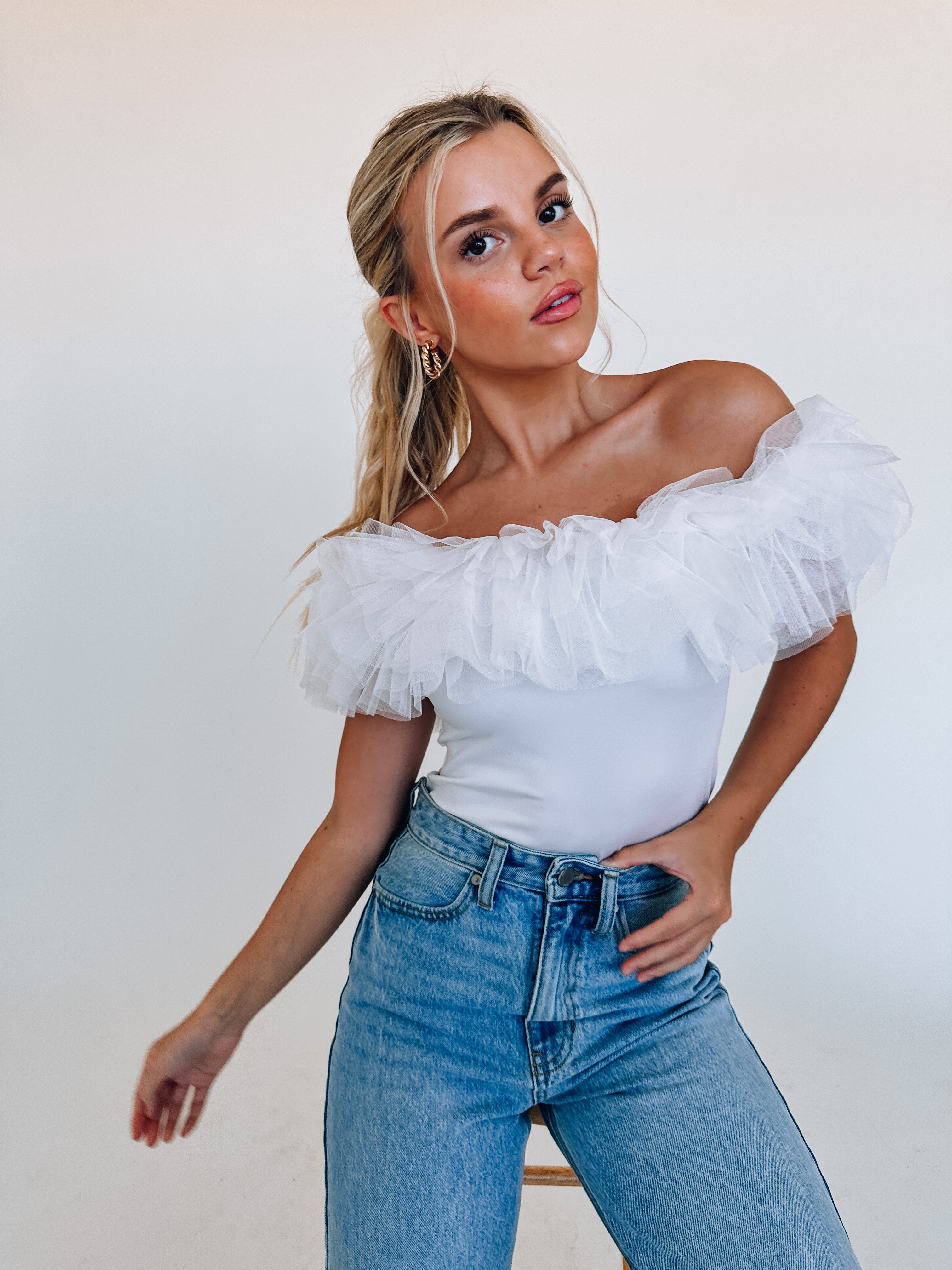 Emilia Ruffle Bodysuit
