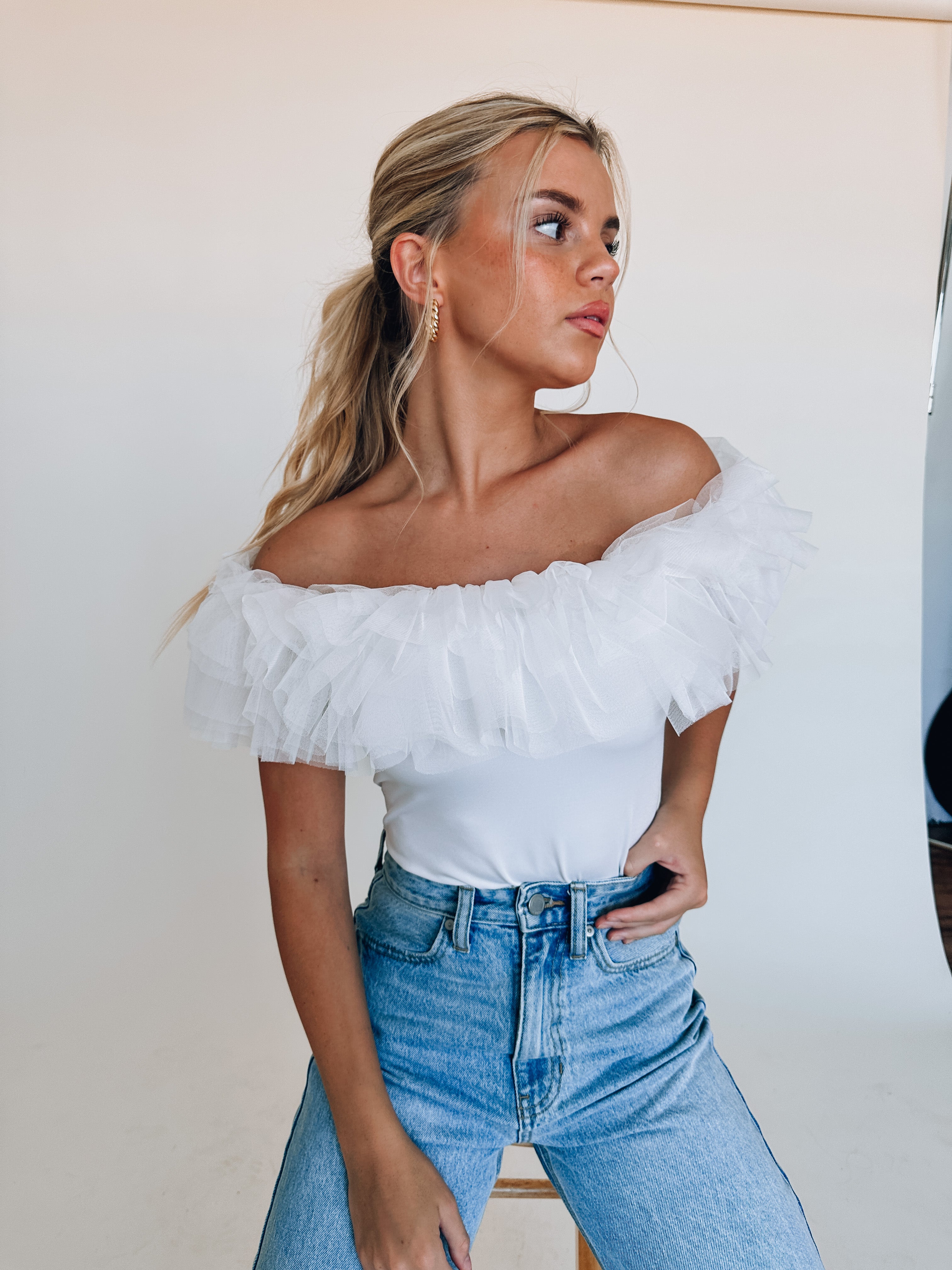 Emilia Ruffle Bodysuit