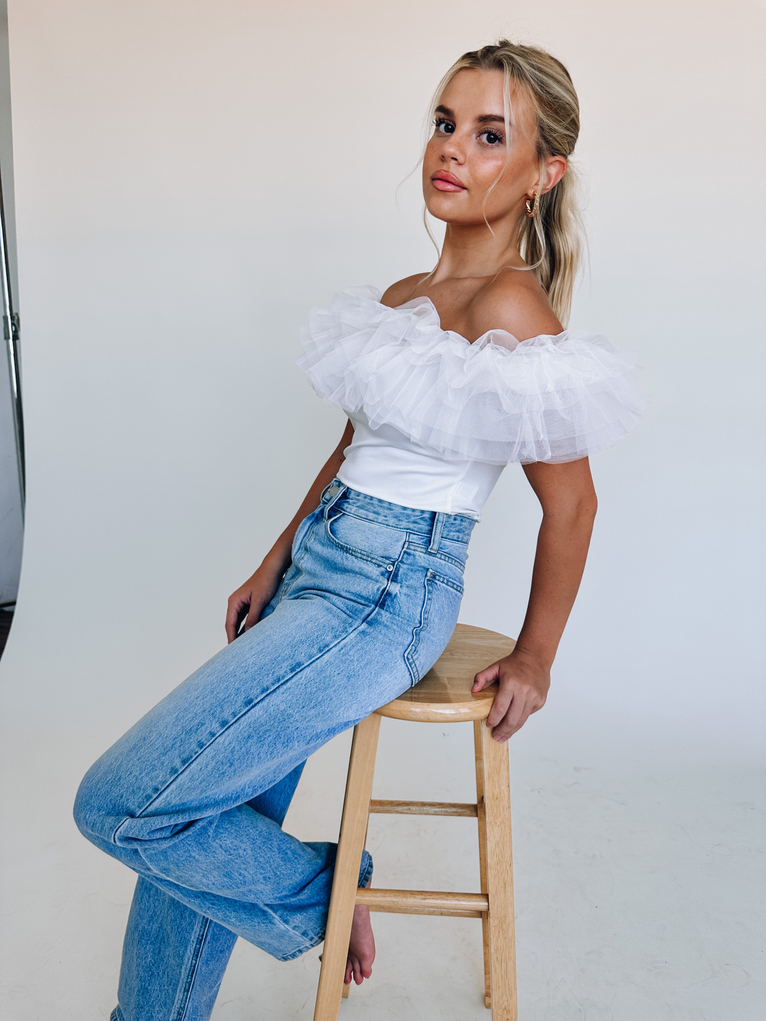 Emilia Ruffle Bodysuit