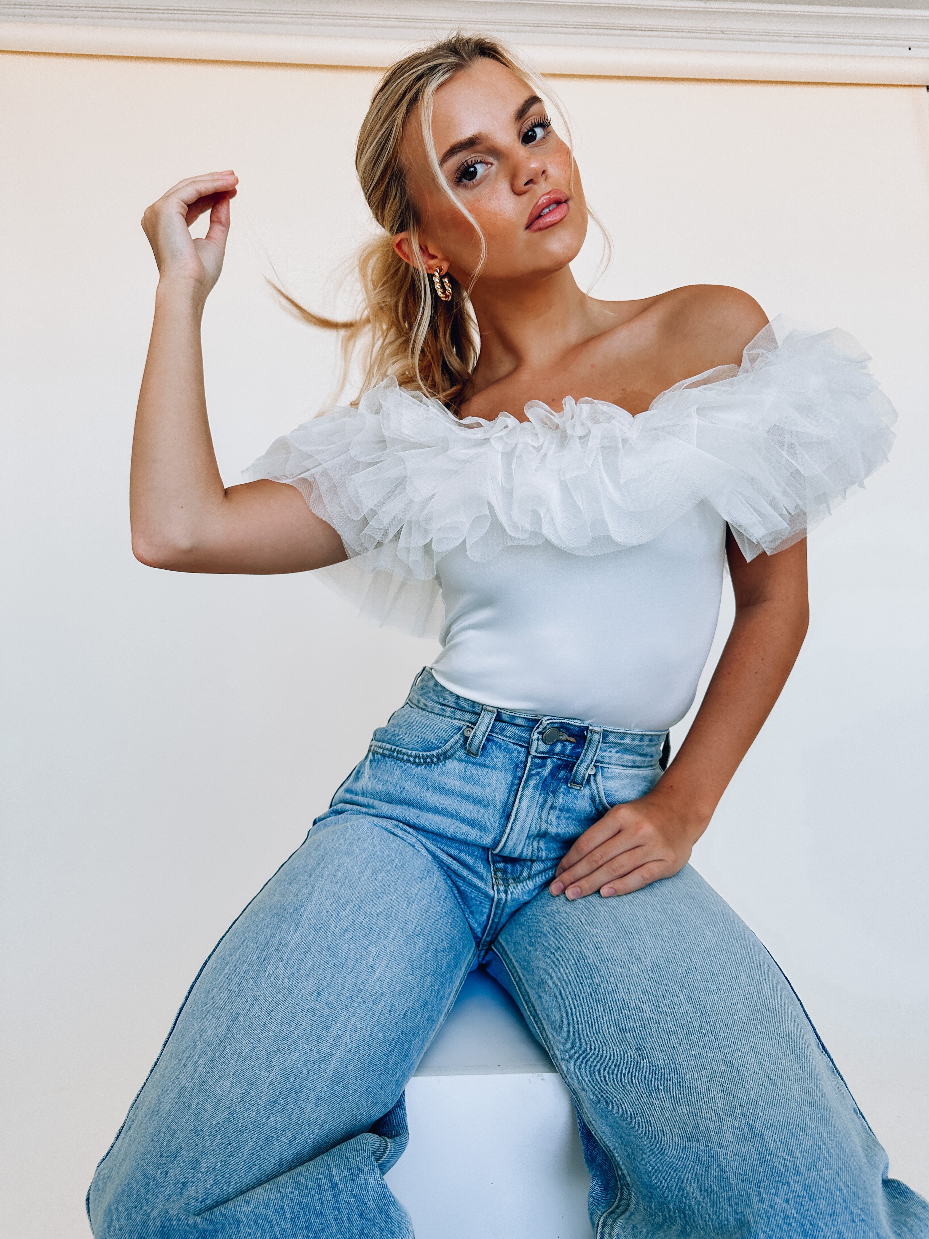 Emilia Ruffle Bodysuit