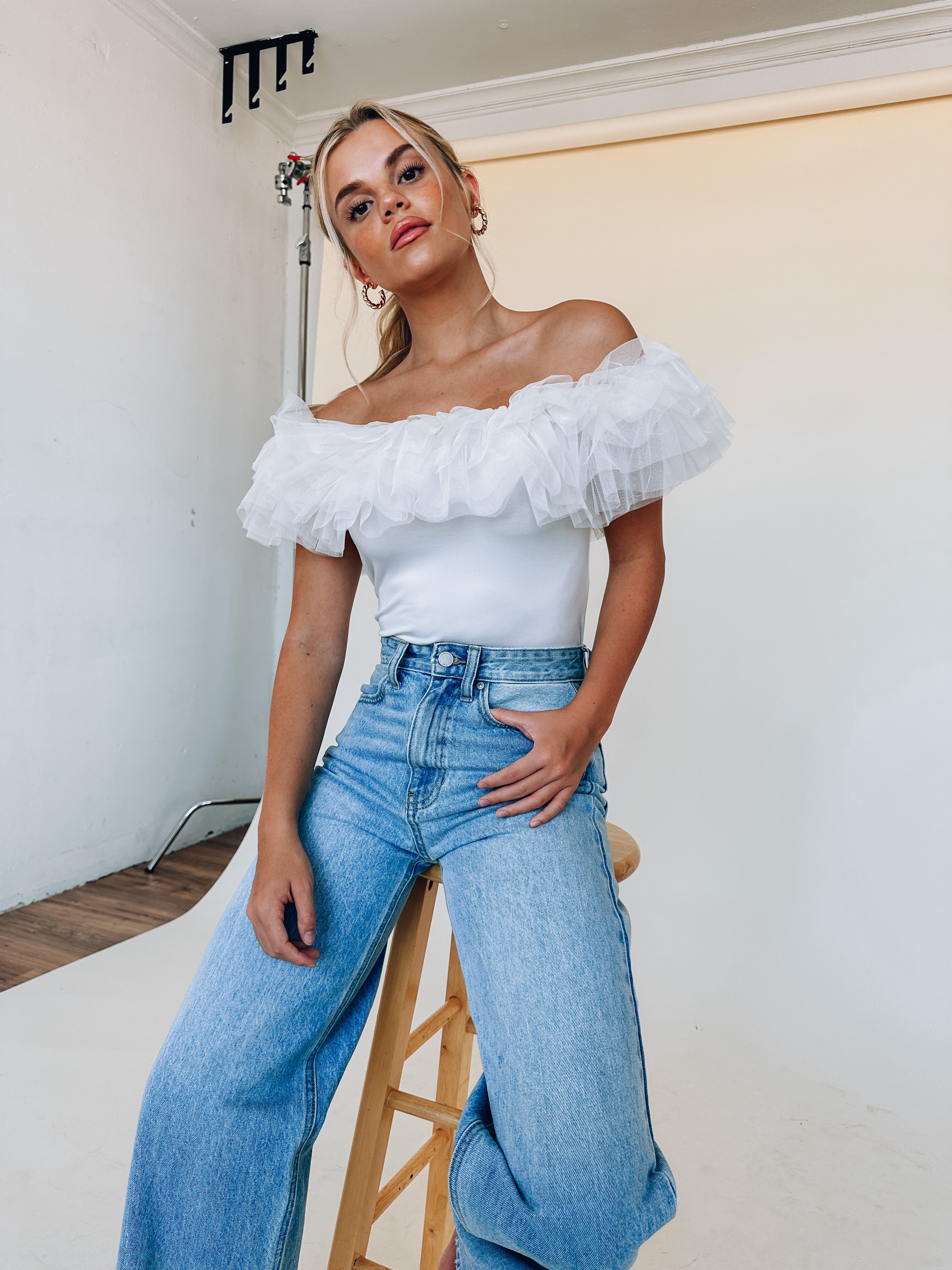 Emilia Ruffle Bodysuit