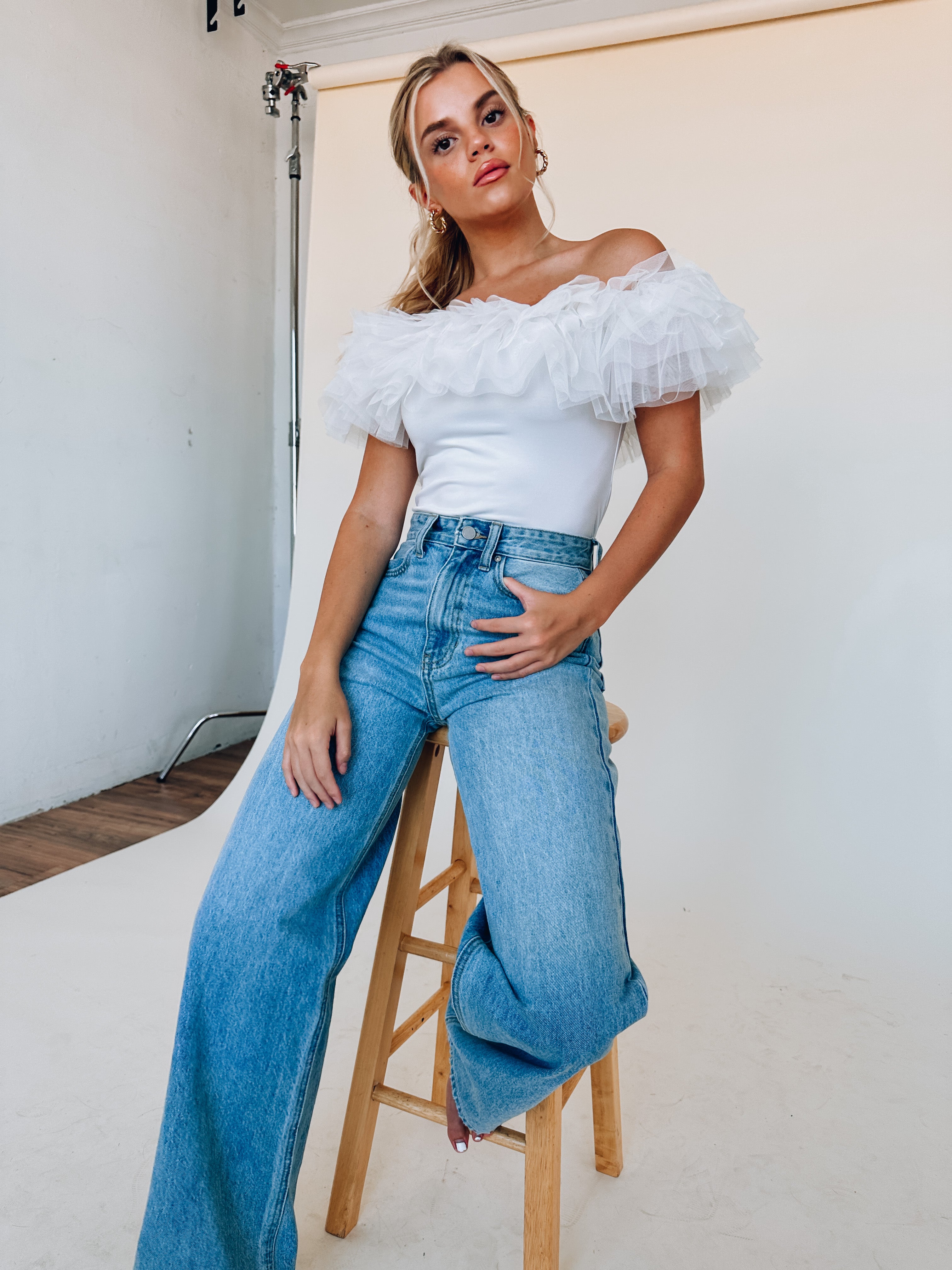 Emilia Ruffle Bodysuit