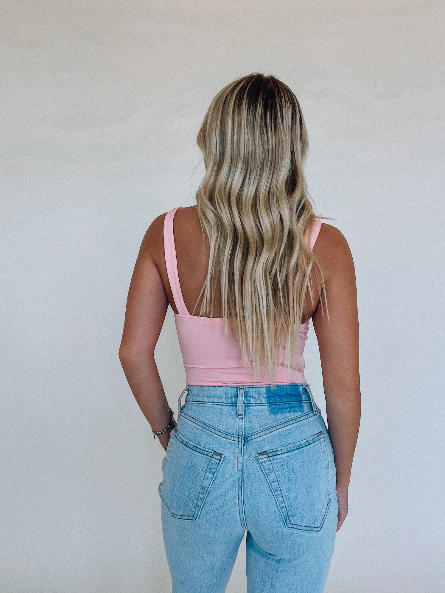 SALE :Vanessa Bodysuit In Pink