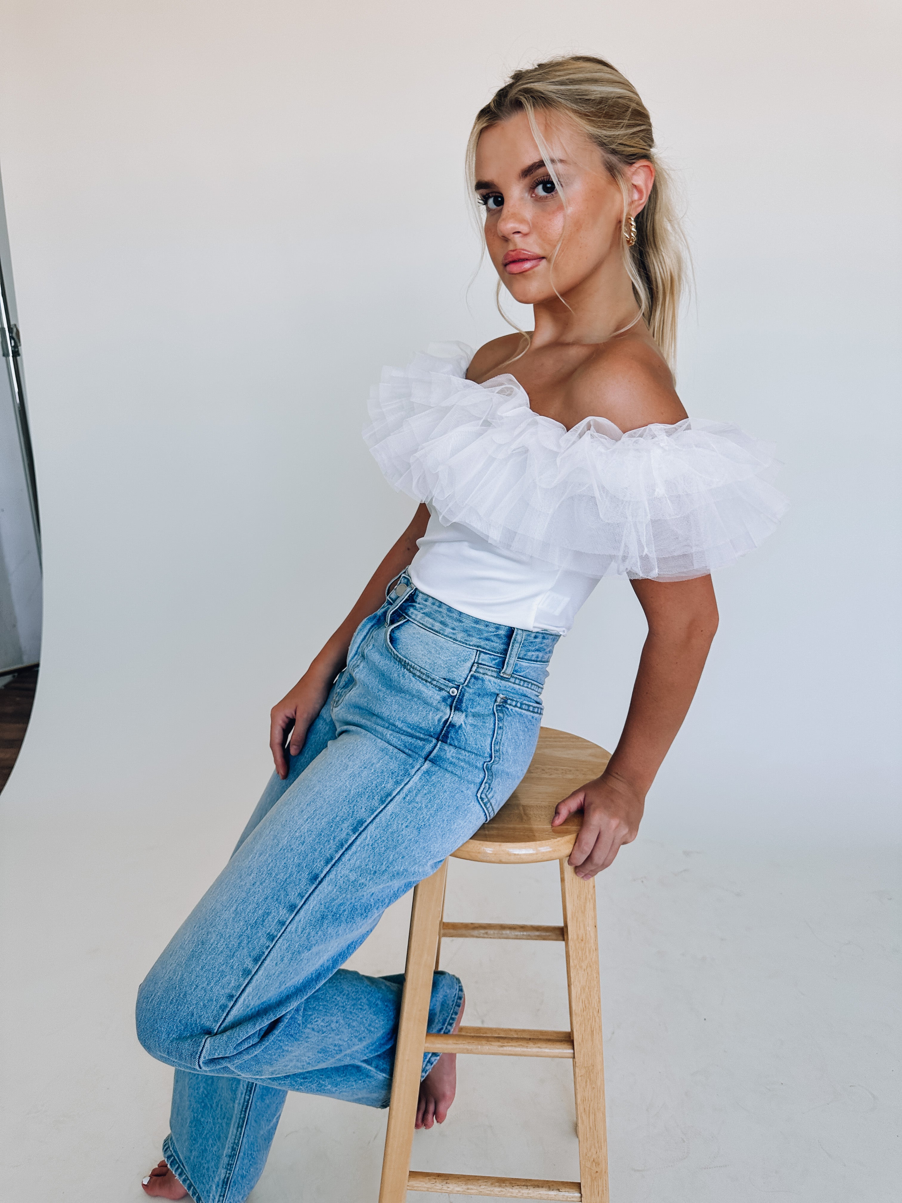 Emilia Ruffle Bodysuit
