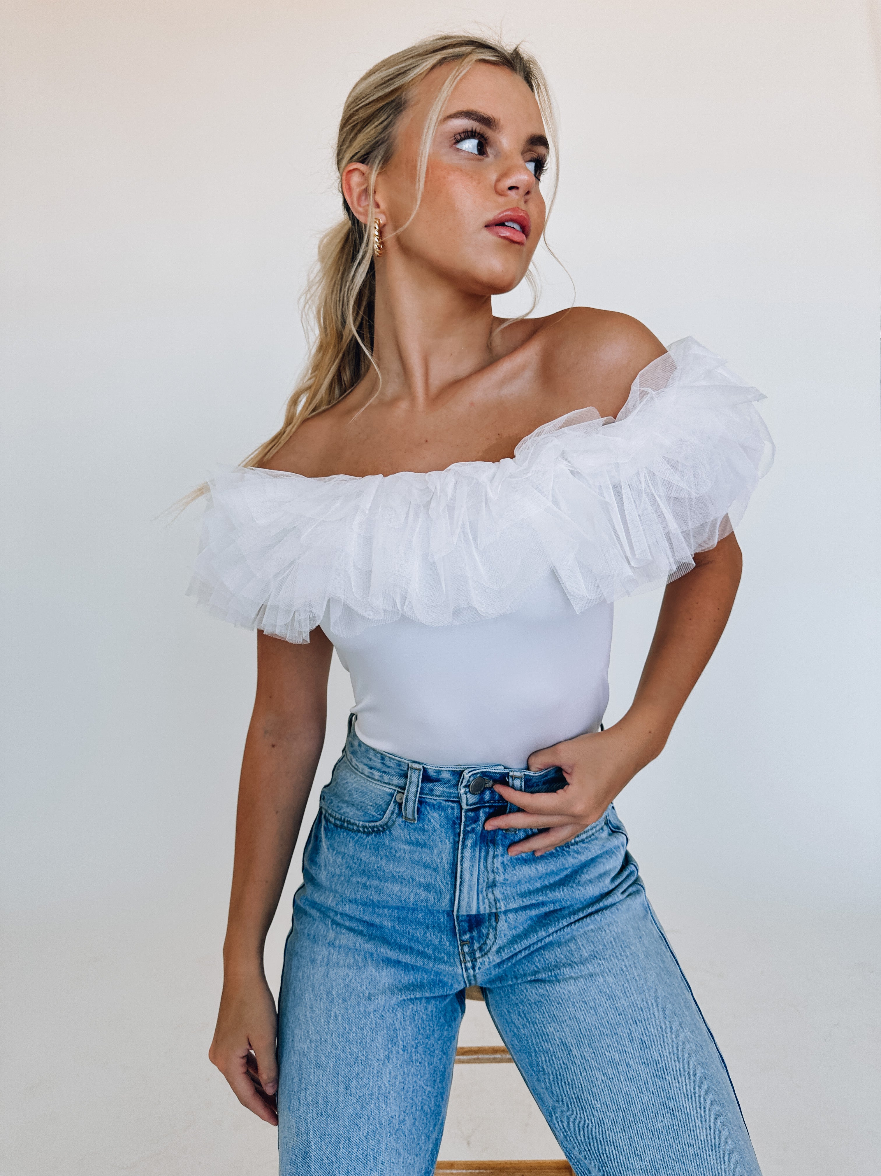 Emilia Ruffle Bodysuit