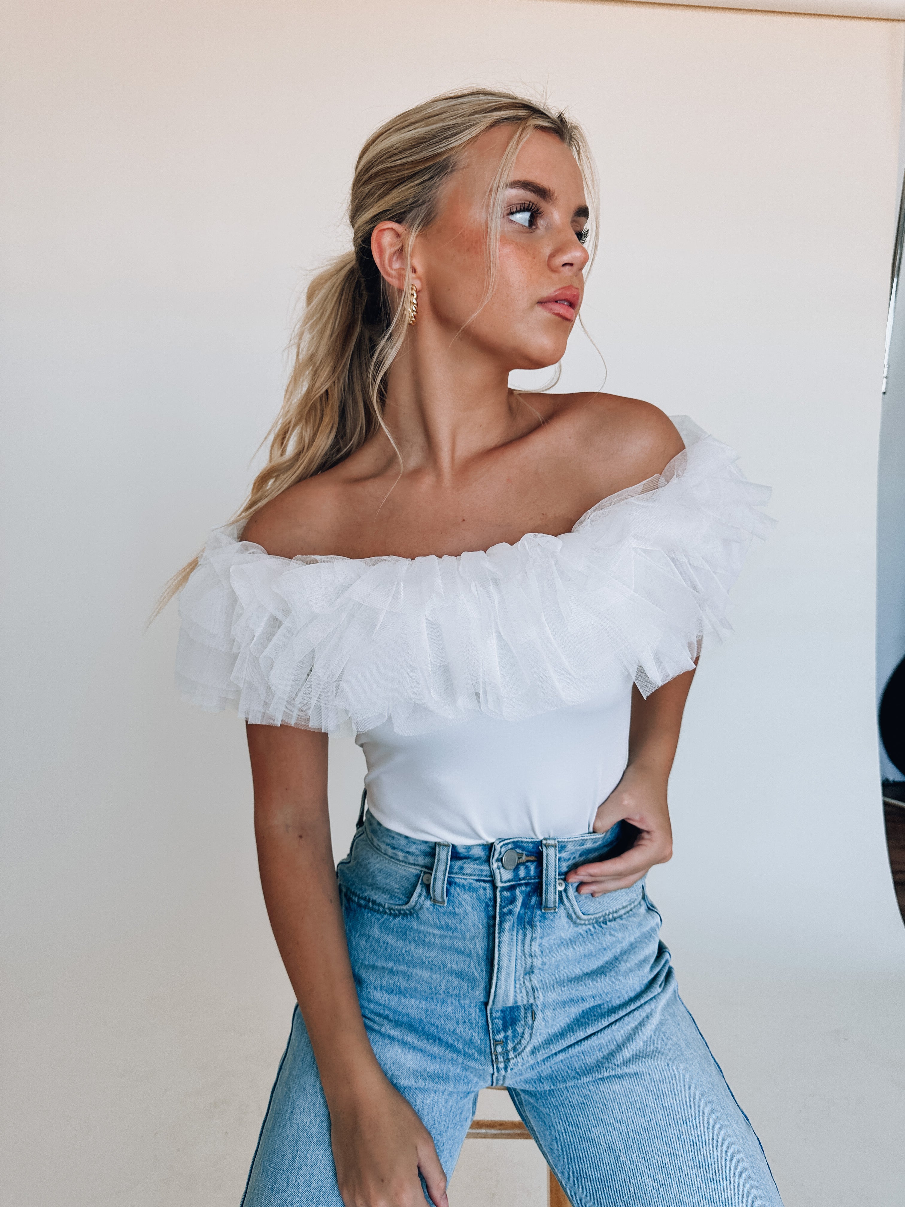 Emilia Ruffle Bodysuit