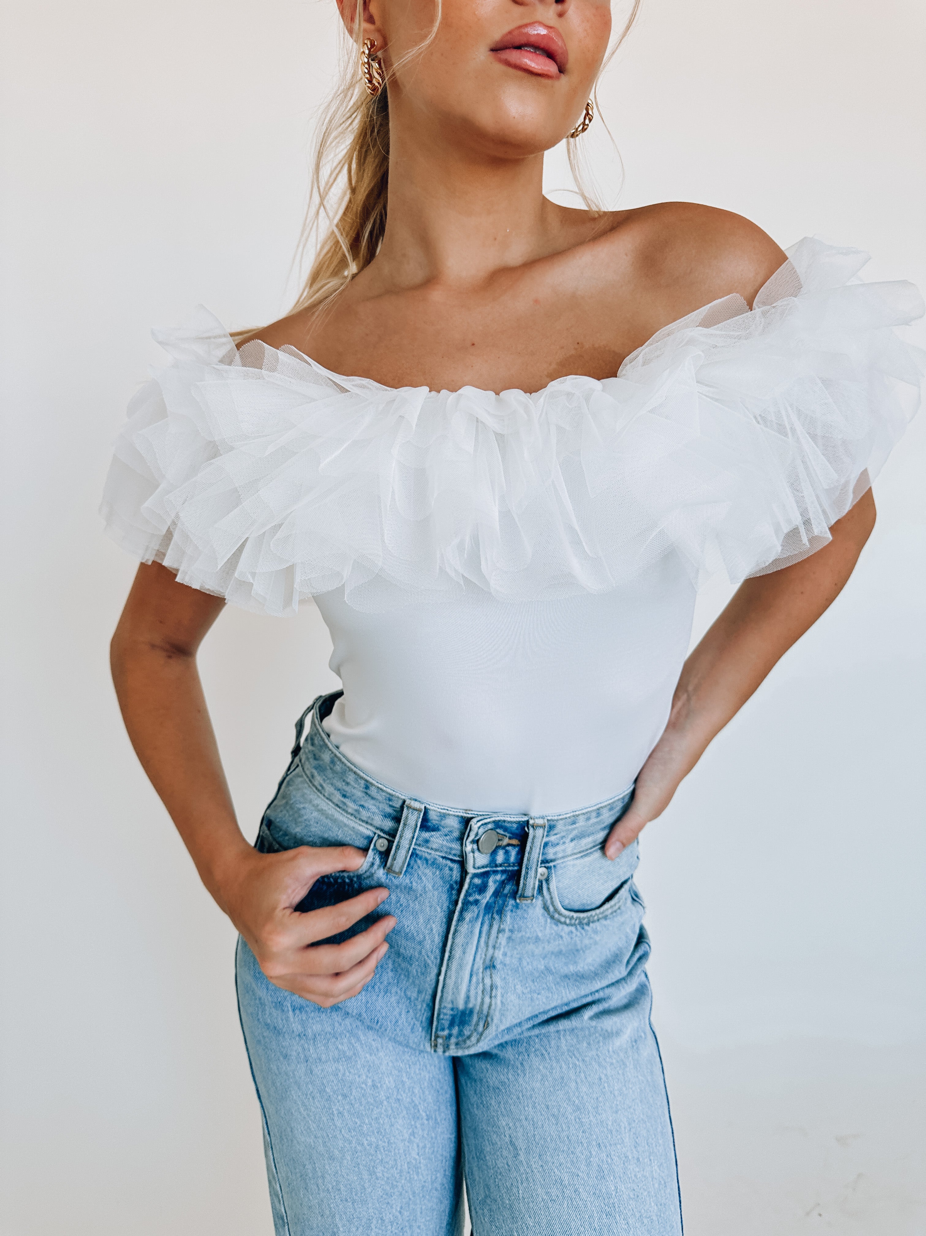 Emilia Ruffle Bodysuit
