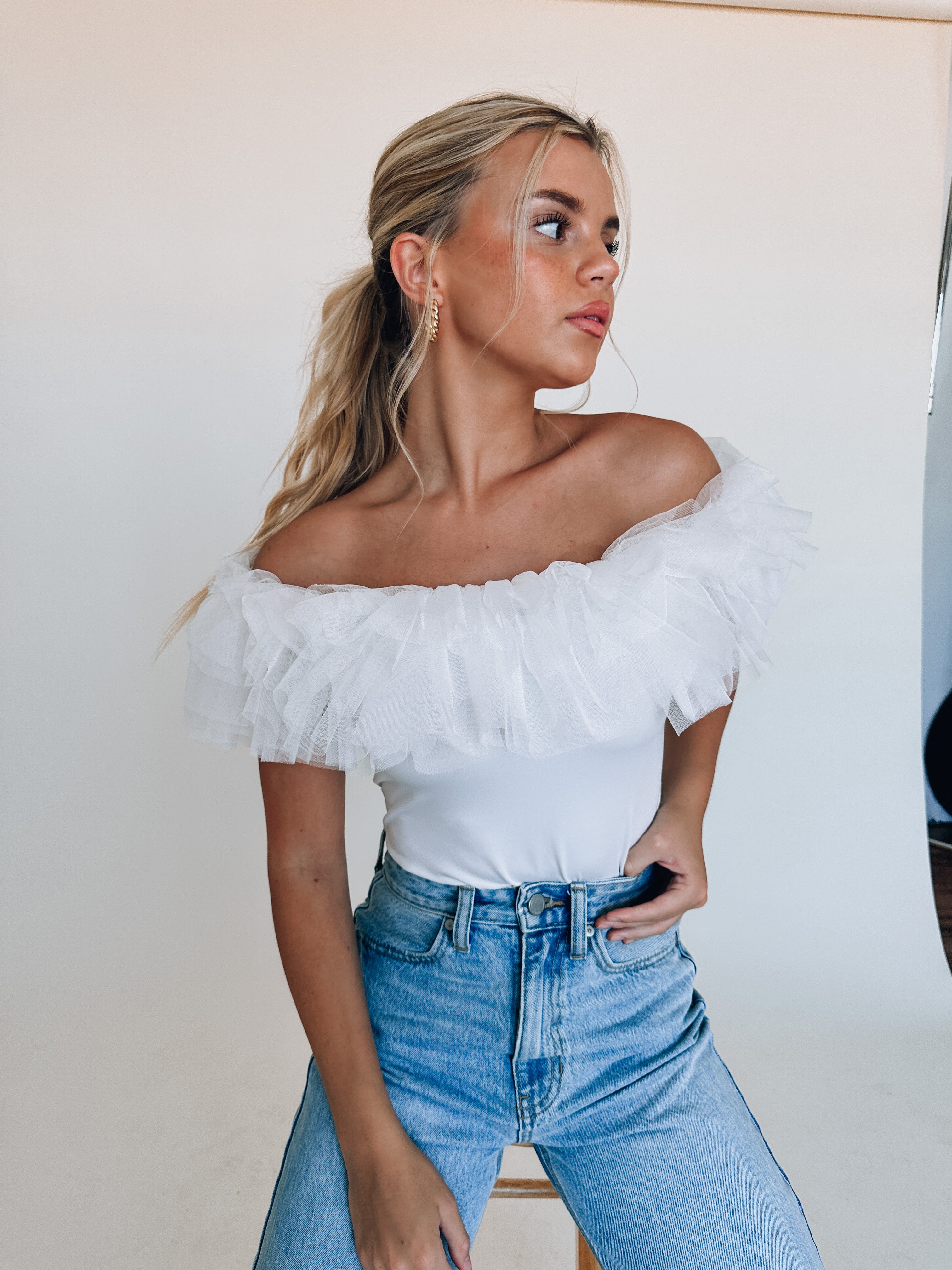 Emilia Ruffle Bodysuit