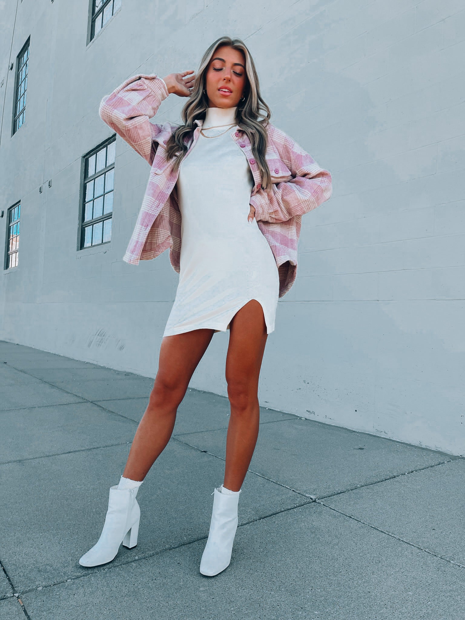 Mix It Up Flannel Jacket