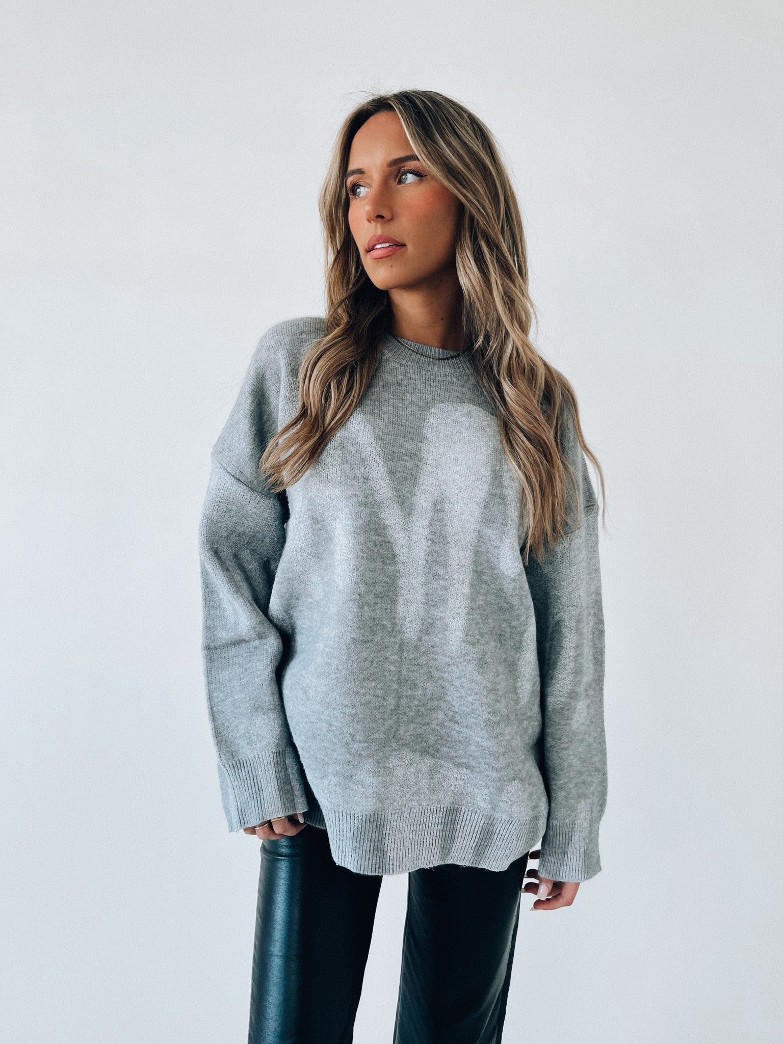 SALE : Lizzie Sweater In Grey
