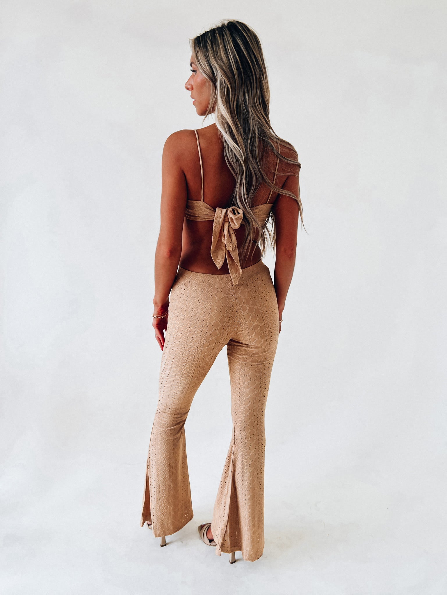 Willa Eyelet Pant Set