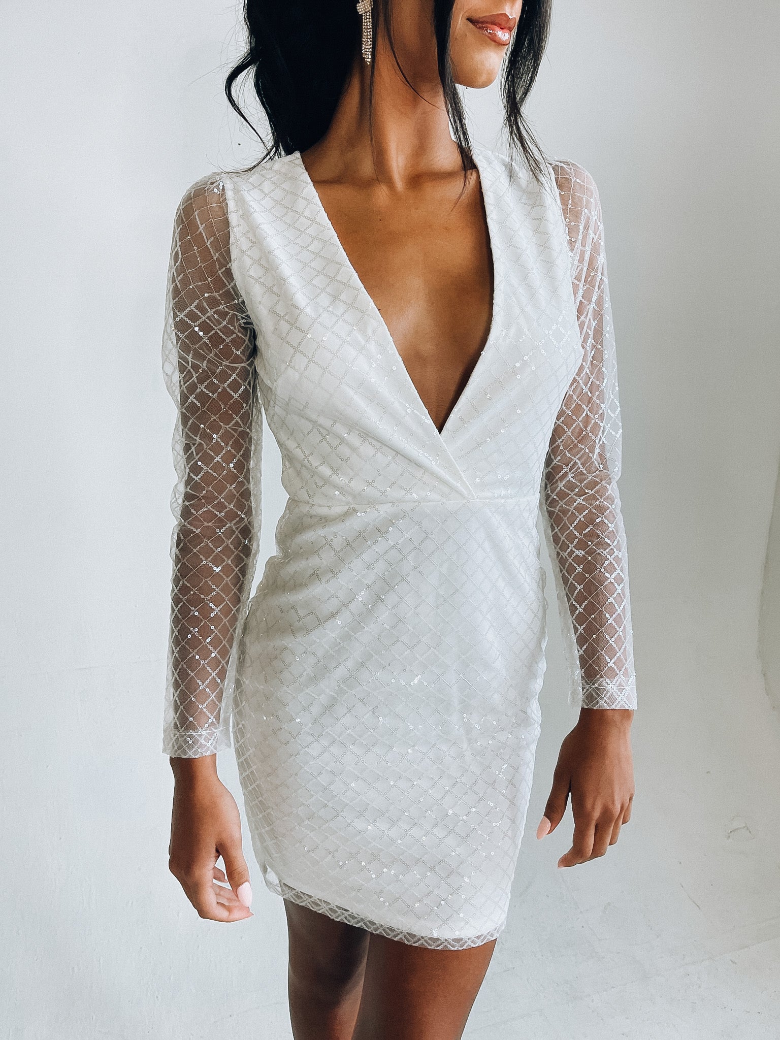 Lillien Long Sleeve Mini Dress