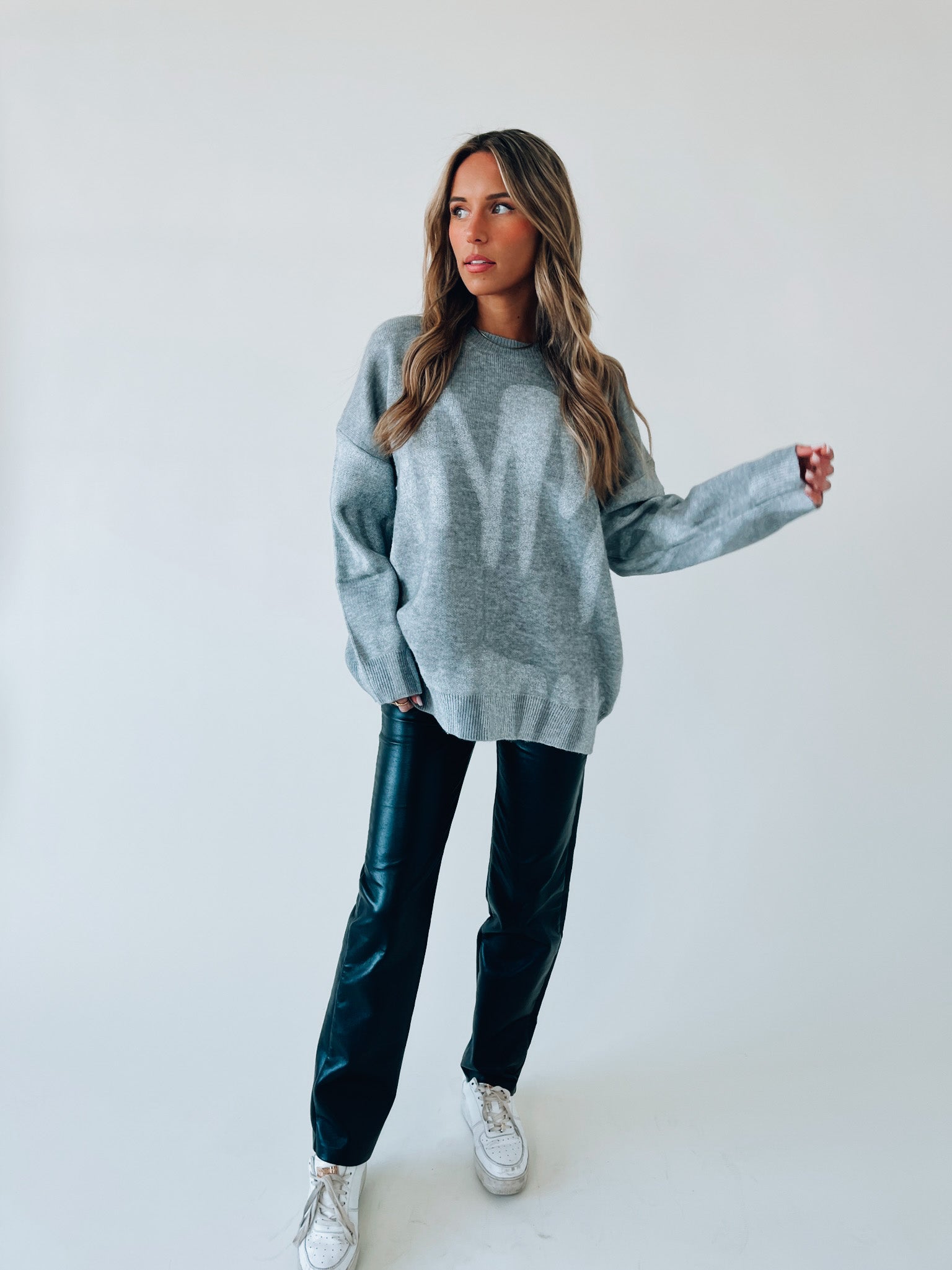 SALE : Lizzie Sweater In Grey