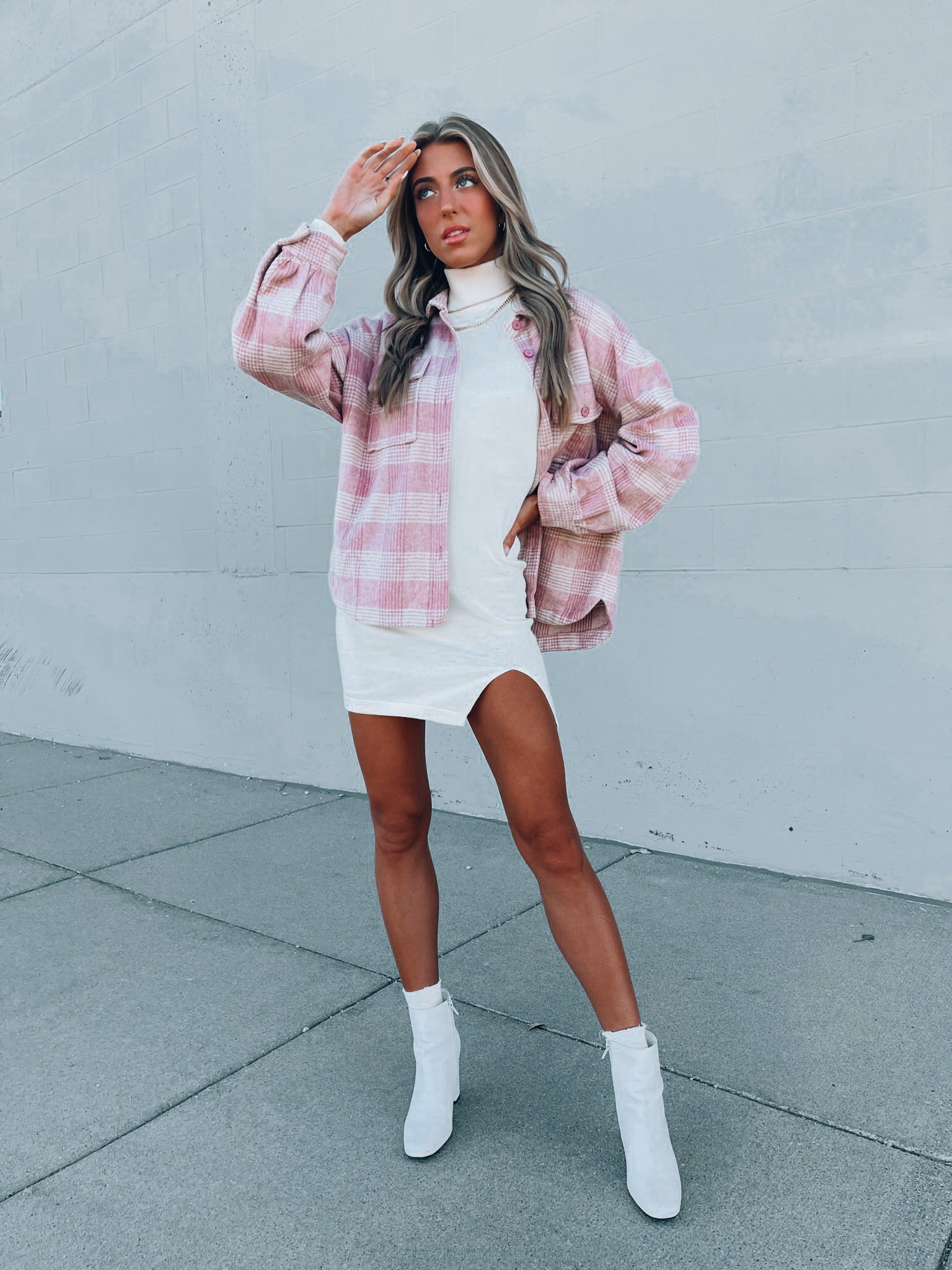 Mix It Up Flannel Jacket