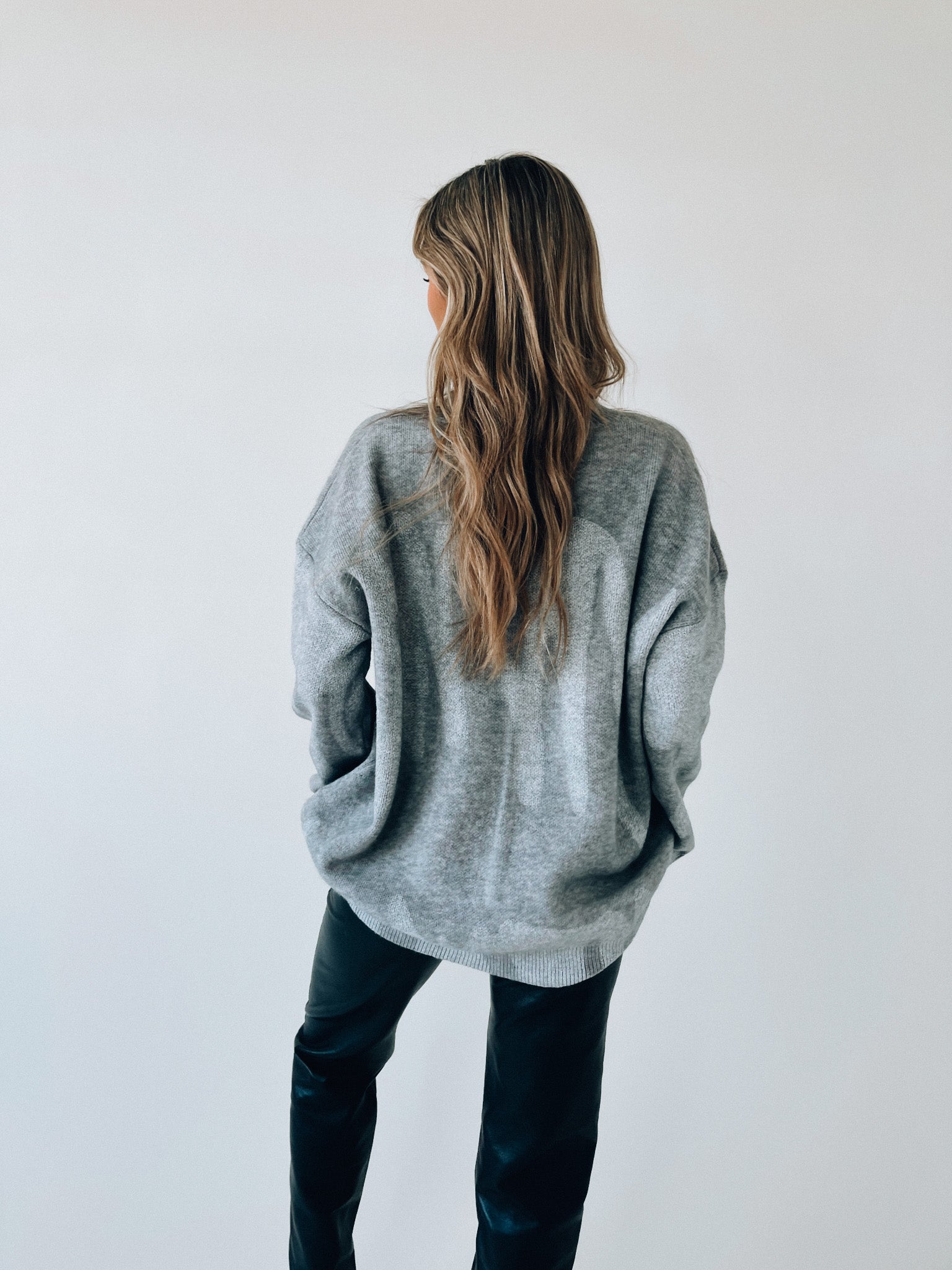 SALE : Lizzie Sweater In Grey