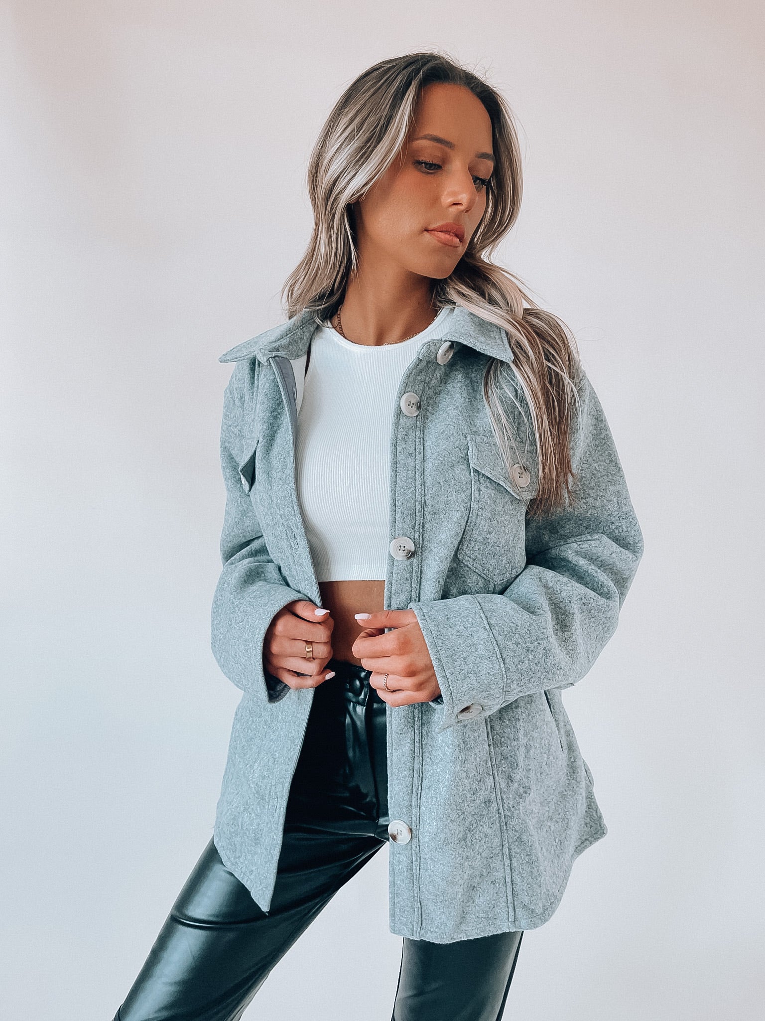 SALE :Layered Up Coat