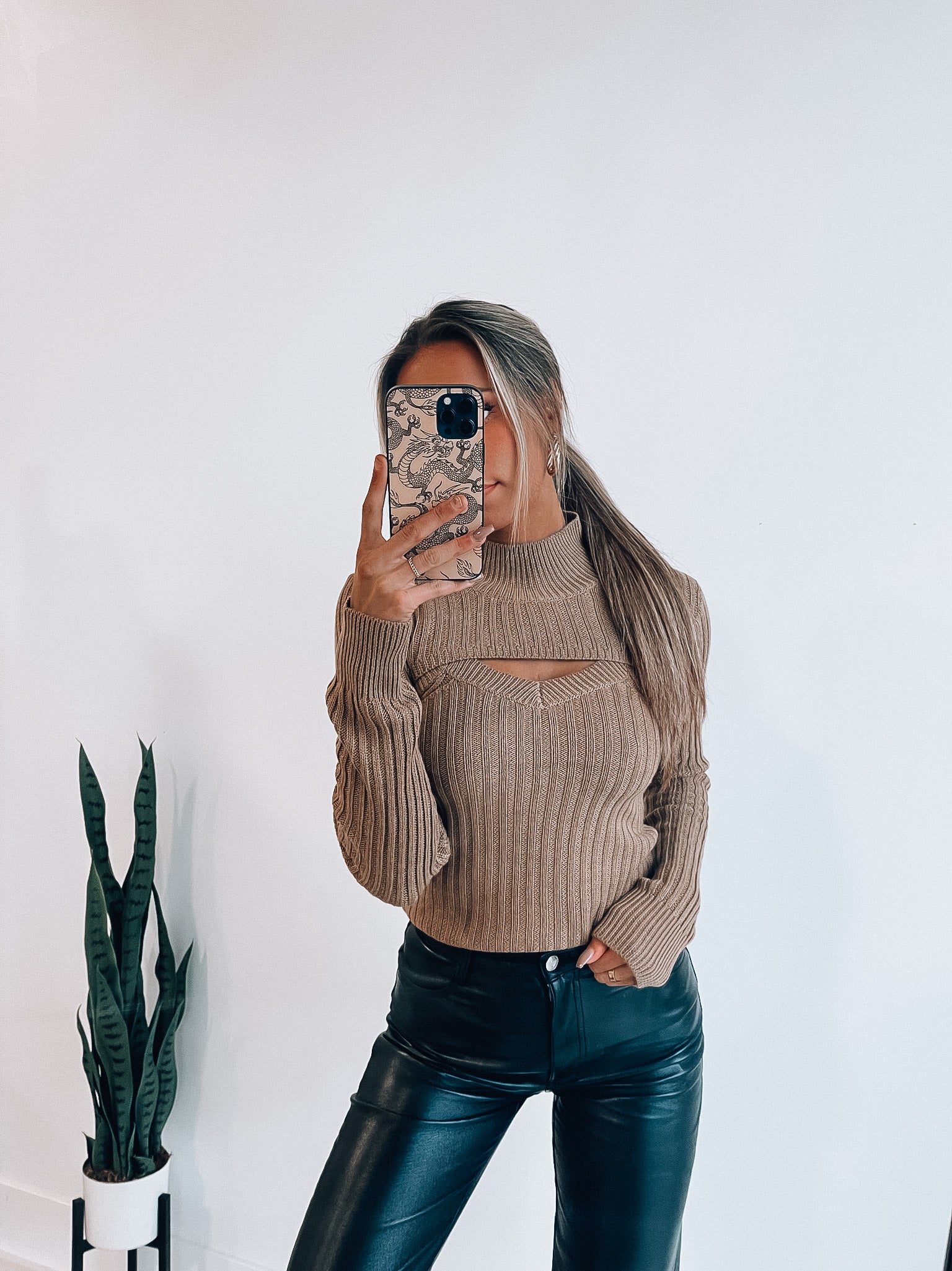 Caramel Sweater Set