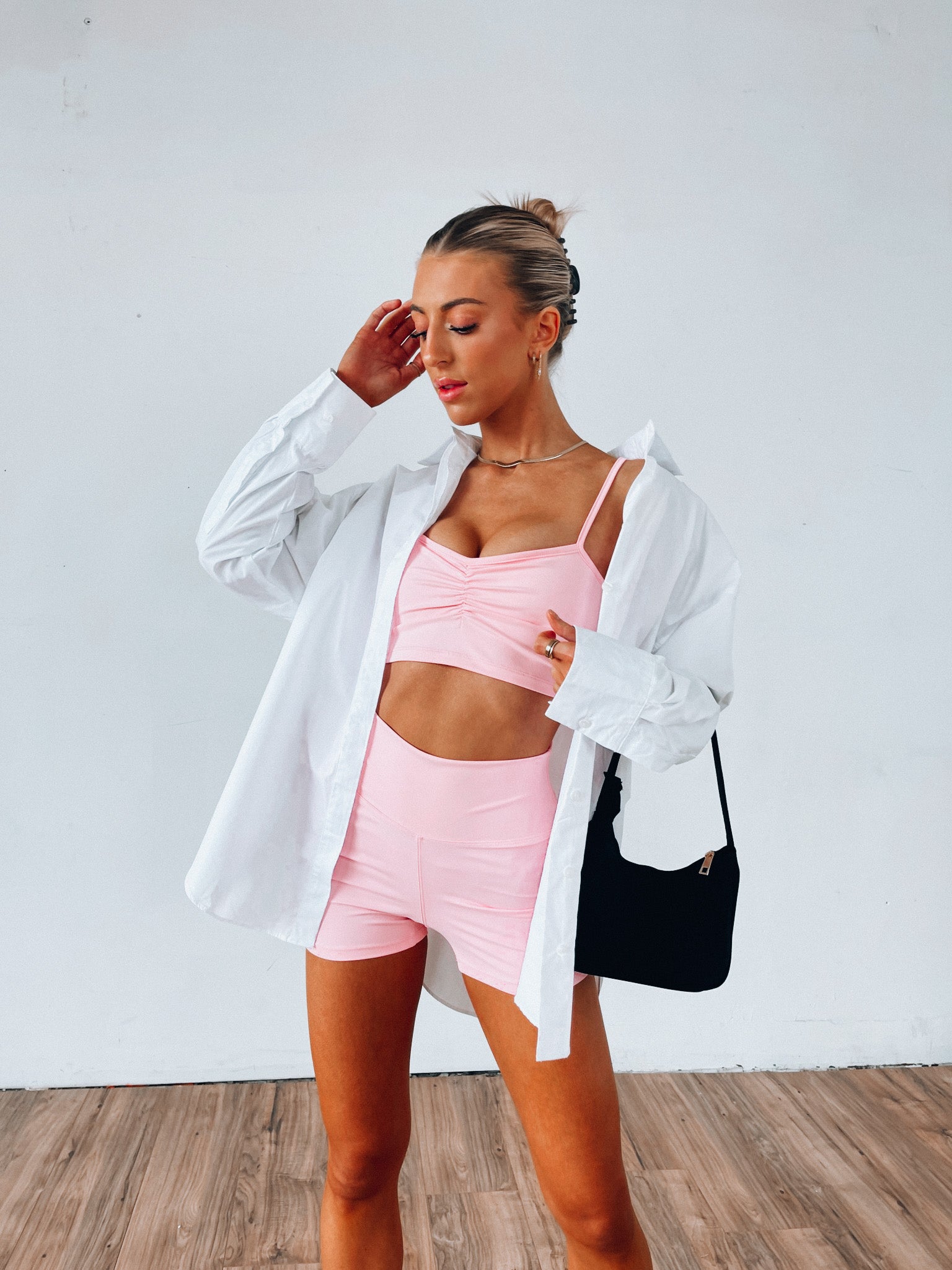 SALE : Ania Pink Athletic Set