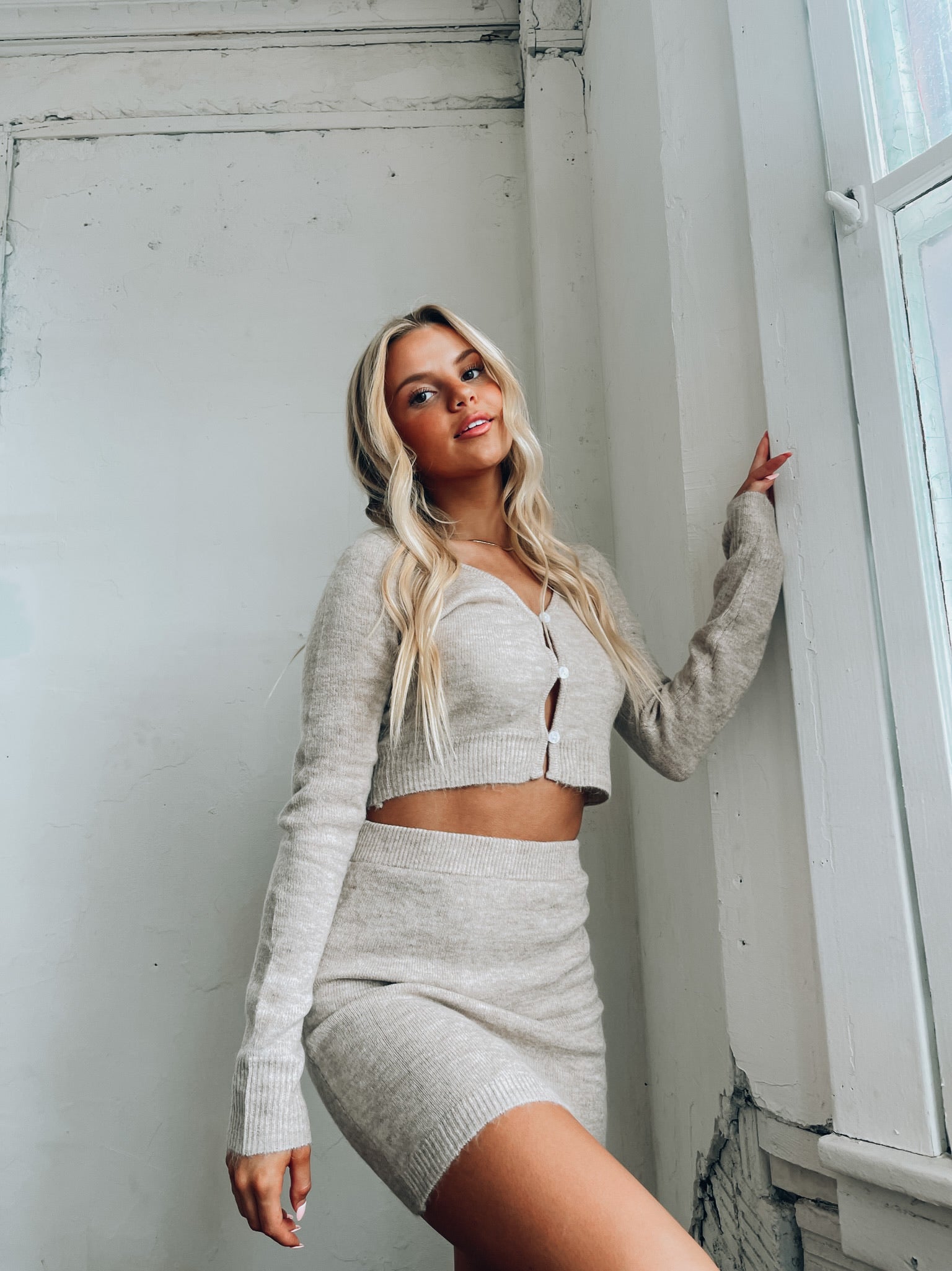 Ellery Knit Skirt Set