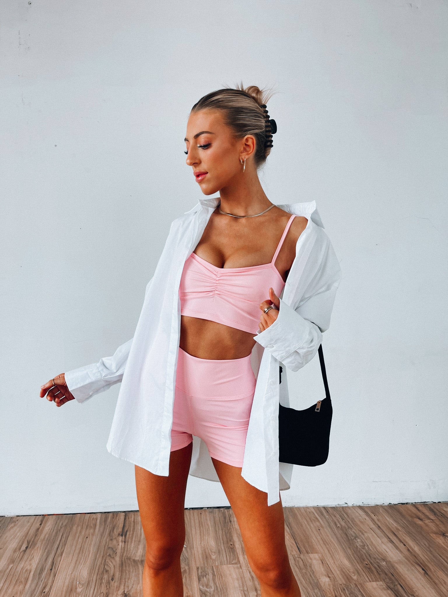 SALE : Ania Pink Athletic Set