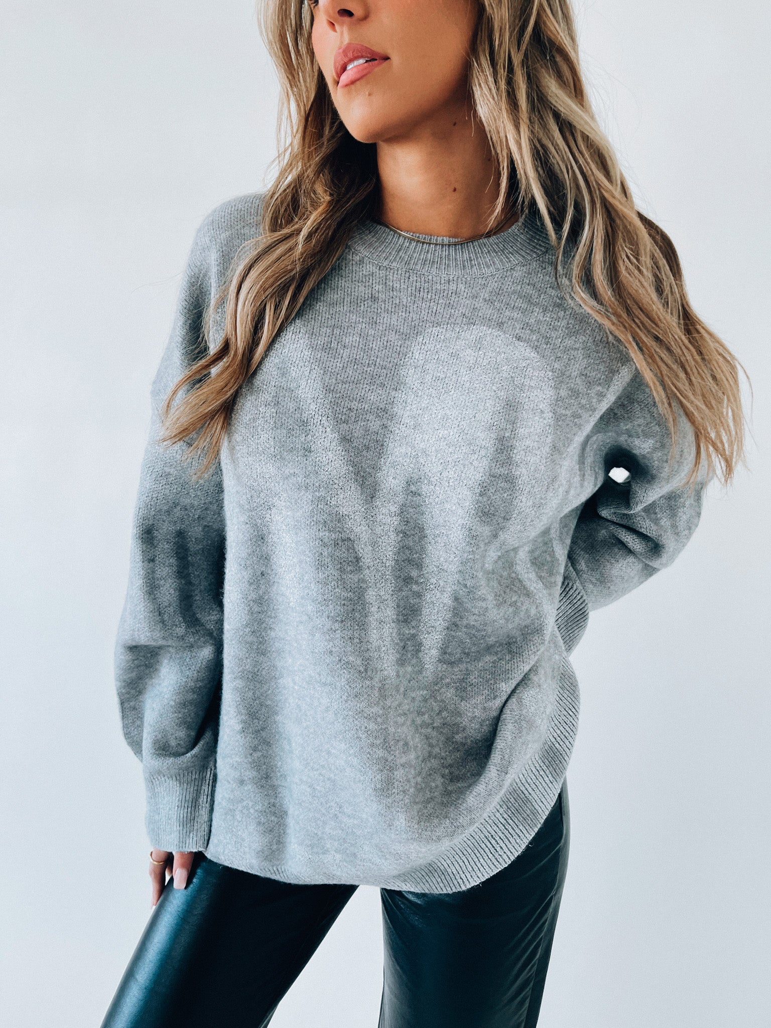 SALE : Lizzie Sweater In Grey