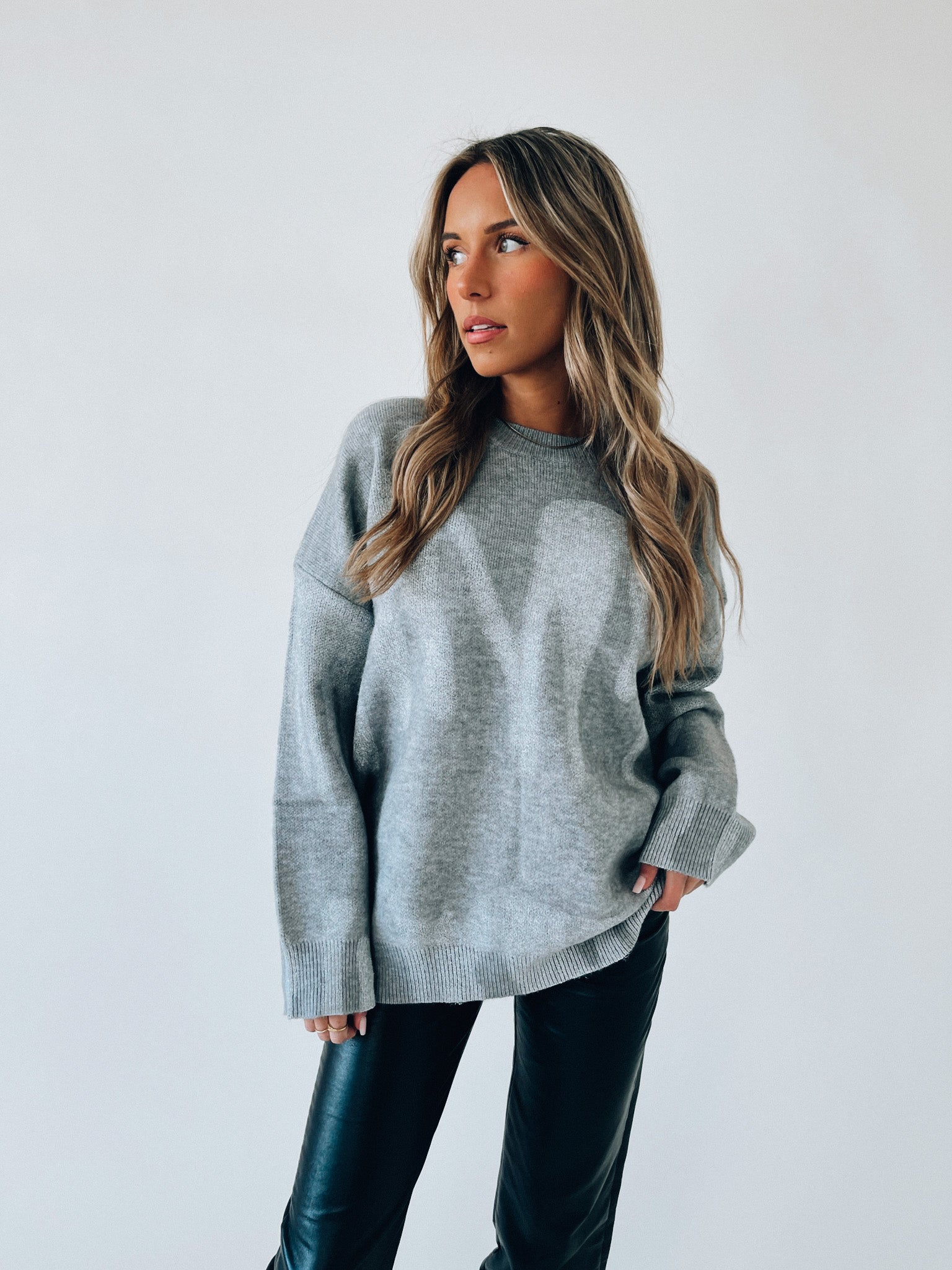 SALE : Lizzie Sweater In Grey