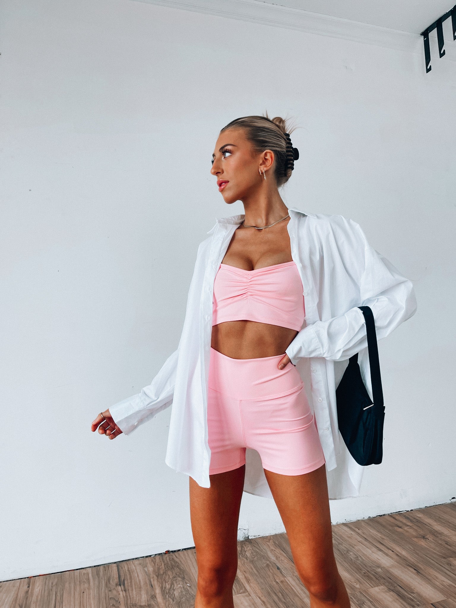 SALE : Ania Pink Athletic Set