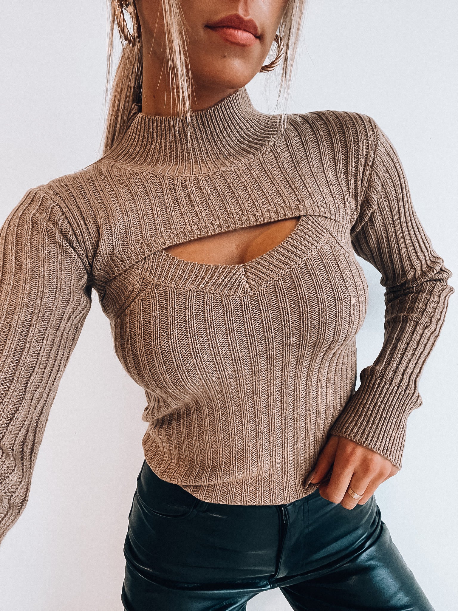 Caramel Sweater Set